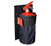 Stability on Bumpy Roads: The rear cargo fire extinguisher mount secures