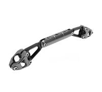 Stabilizer Bar Motorcycle Motorcycle Handlebar Accessory Mounts For ADX125 Helmet Storage Hook Cell Phone DVR Voltmeter Support Rod CNC(Gray)