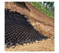 Stabilizer for Driveway & Slope Erosion Control, 4in Height, Heavy-Duty Reinforcement, 3m x 9m (10ft x 30ft) Ideal for Landscaping & Soil Stabilization