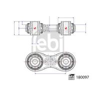 FEBI BILSTEIN 180097 Anti-roll bar link
