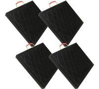 Stabilizing Crane Outrigger Pad Universal Rv Leveling Pads For Wrecker Heavy Duty Jack Stackable Landing，Heavy-Duty Square Outrigger Pads for& Bucket Trucks, 50x50x5cm - Leveling Pads for Ca