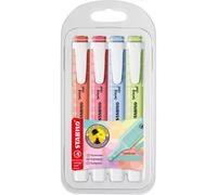 STABILO 275/4-08-1 marker 4 pc(s) Chisel tip Assorted colours
