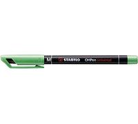 STABILO 843/36 OHPen Universal M Permanent Green Foil Pen Medium
