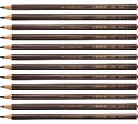 STABILO All - Coloured and Graphite Pencil - Pack of 12 - Brown