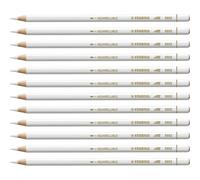 STABILO All - Coloured and Graphite Pencil - Pack of 12 - White