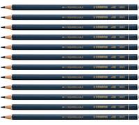 STABILO All - Coloured Graphite Pencil | Pack of 12 - Blue
