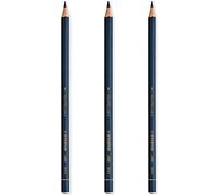 STABILO All Watercolour Effect Pencil Pack of 3 Pencils - Blue