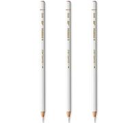 STABILO All Watercolour Effect Pencil Pack of 3 Pencils - White
