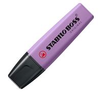 STABILO Boss Highlighter, Pack of 1, Naturecolours, Wild Flower, Grey/Purple