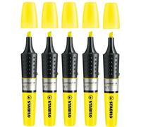 Stabilo Boss Luminator Highlighter Double Capacity Yellow Pack of 5