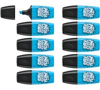 STABILO BOSS MINI by Snooze One - Highlighter - Pack of 10 - Blue