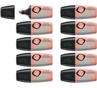 STABILO BOSS MINI Naturevibes - Highlighter - Pack of 10 - Sienna
