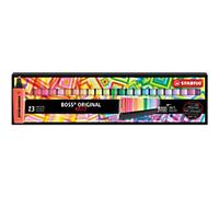 STABILO BOSS ORIGINAL EO7023-01-5-20 Highlighter Assorted Medium Chisel 2 - 5 mm Refillable 2Pack of 3
