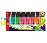 STABILO BOSS ORIGINAL marker 8 pc(s) Chisel tip Multi