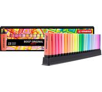 Stabilo Boss Highlighters Original Arty Desk Set of 23 Colours, none