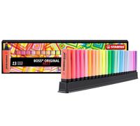 STABILO BOSS ORIGINAL - Highlighter - ARTY - Deskset of 23 - Assorted Colours