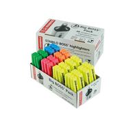 Stabilo Boss Original - Highlighter - Pack Of 48 - With 5 Neon Colours