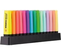 Stabilo BOSS ORIGINAL Highlighter Deskset 9 x Neon and 6 x Pastel