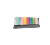 STABILO BOSS ORIGINAL - Highlighter - Deskset of 23 - with 8 Neon Colours, 8 Pastel Colours, 6 NatureCOLORS and 1 Black Marker