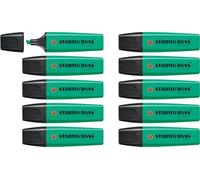 STABILO BOSS ORIGINAL - Highlighter - Pack of 10 - Turquoise