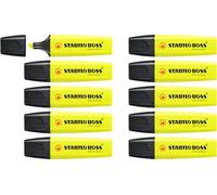STABILO Boss Original marker 10 pc(s) Yellow