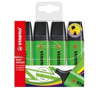 STABILO BOSS ORIGINAL - Highlighter - Pack of 4 - Green