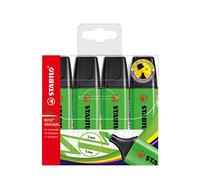 STABILO BOSS ORIGINAL - Highlighter - Pack of 4 - Green