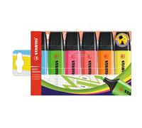 STABILO BOSS ORIGINAL - Highlighter - Pack of 6 - Assorted Colours