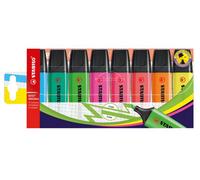 STABILO BOSS ORIGINAL marker 8 pc(s) Chisel tip Multi