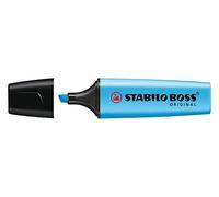 Stabilo BOSS Original Fluorescent Highlighter, 2mm + 5mm Tip - Blue