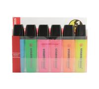 Stabilo Boss Original Highlighters Wallet of 6 Assorted Colours, none