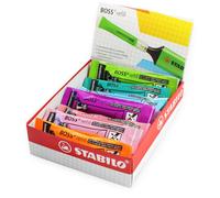 STABILO BOSS Original - Highlighter Refill - Pack of 20 - with 9 Neon Colours