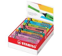 Refill - STABILO BOSS Highlighter Refill Assorted Box of 20 of all Colours