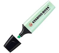 STABILO Boss Original Pastel Highlighter - Mint Green - 2 to 5 mm Line