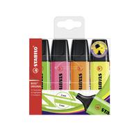 STABILO BOSS ORIGINAL marker 4 pc(s) Chisel tip Multi