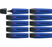 STABILO BOSS ORIGINAL NatureCOLORS Wildflower - Highlighter - Pack of 10 - Ultramarine