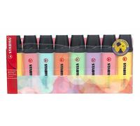 STABILO BOSS ORIGINAL Neon Highlighter Assorted Colours Wallet of 8