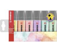 STABILO Boss Original Pastel marker 6 pc(s) Chisel tip Lilac, Mint, Peach, Pink, Turquoise, Yellow