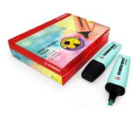 STABILO BOSS Original Pastel Highlighter Marker Pens Pack of 10 Turquoise