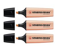 Stabilo Boss Highlighter Pens - Original Pastel Highlighter - Creamy Peach - Single (70/126)