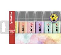 STABILO Boss Original Pastel marker 6 pc(s) Chisel tip Lilac, Mint, Peach, Pink, Turquoise, Yellow