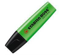 STABILO BOSS ORIGINAL. Quantity per pack: 1 pc(s) Writing colours: Green Tip type: Chisel tip. Package width: 109 mm Package depth: 139 mm Package height: 33 mm. Country of origin: Germany