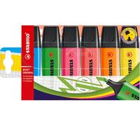 STABILO BOSS Pack of 6 Pastel Wallet - Assorted Colours (70/6-2)