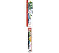 STABILO Bundle of Ergonomic Rollerball EASYoriginal Holograph - Left-Handed - Blue + Refills EASYoriginal Refills - Box of 3 - Blue
