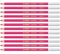 STABILO CarbOthello - Chalk-Pastel Pencil - Pack of 12 - Magenta