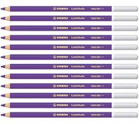 STABILO CarbOthello - Chalk-Pastel Pencil - Pack of 12 - Violet Deep