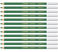 STABILO CarbOthello - Chalk-Pastel Pencil | Pack of 12 - Viridian Matt