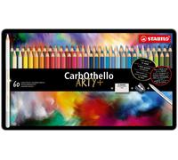STABILO Carbothello Pastel Pencil, 60-Color Set, 1-pack (1460-6) 60 Count (Pack