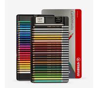 Stabilo : Carbothello : Pastel Pencil : Metal Tin Set of 48 : Plus Sharpener & Eraser