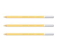 STABILO Chalk-Pastel Pencil CarbOthello - Pack of 3 - Naples Yellow (695)